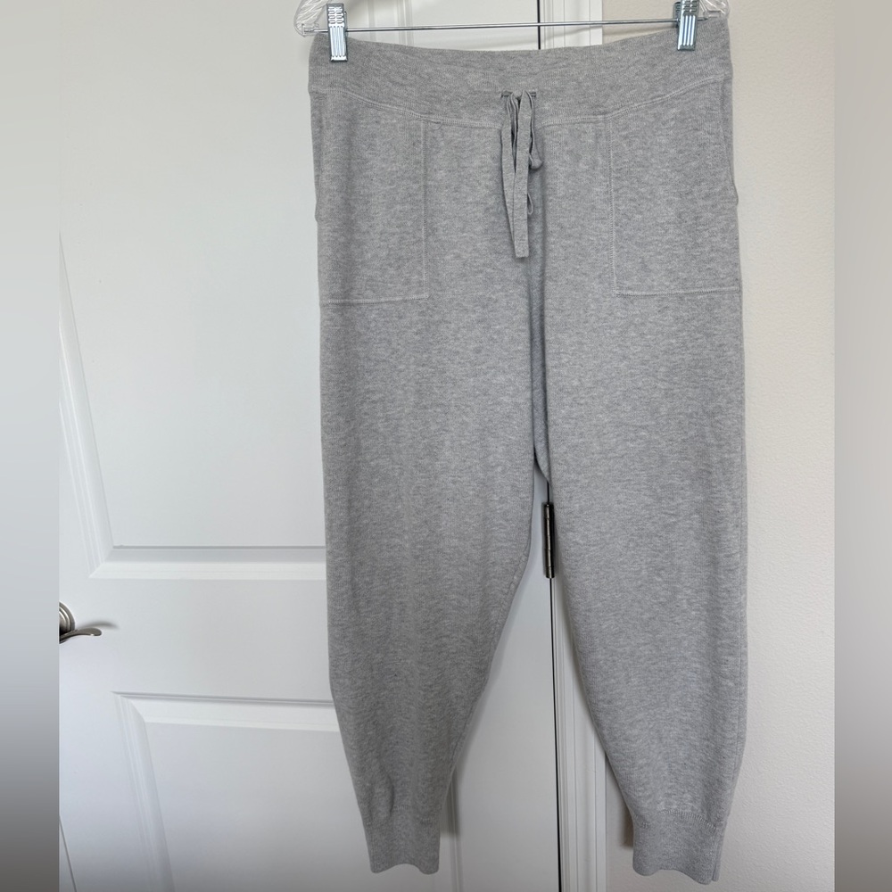 J. Crew Light Grey Knit Pants Size M